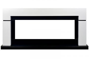 Портал Royal Flame Lindos под очаг Vision 60 белый с черным