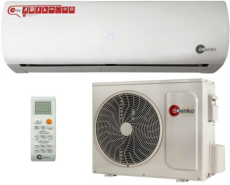Настенная сплит-система Denko DECH-24inv White Lotus DC Inverter