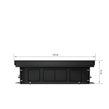Внутрипольный конвектор Royal Thermo Atrium 75/250/2000-DG-U-NA