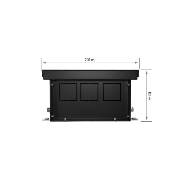 Внутрипольный конвектор Royal Thermo Atrium 110/200/1100-DG-U-DB