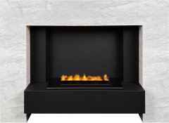 Каминокомплект Dimplex Tokyo с очагом Cassette 400 LNH-INT PS (без дров) скол камня лайт