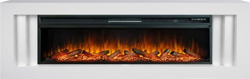 Каминокомплект Royal Flame Line (Разборный) с очагом Vision 60 LOG LED белый — фото 1