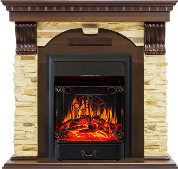 Каминокомплект Royal Flame Dublin с очагом Majestic FX Black