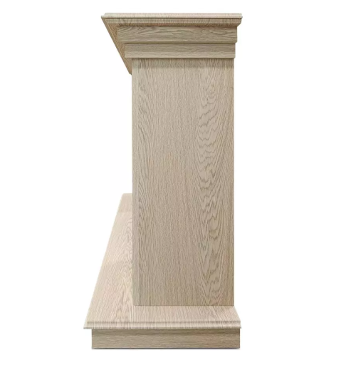Каминокомплект Хорошие Камины Марс с очагом Royal Flame Fobos FX Brass сосна — фото 3
