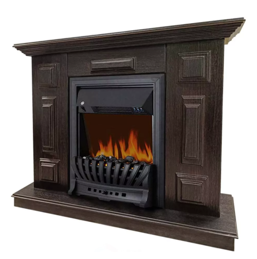 Каминокомплект Хорошие Камины Юпитер с очагом Royal Flame Aspen Black венге — фото 2