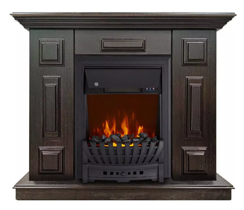 Каминокомплект Хорошие Камины Юпитер с очагом Royal Flame Aspen Black венге — фото 1