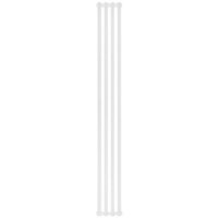 Алюминиевый радиатор отопления Stout SRA-2120-180004 Tonale 1800 4 секции белый RAL 9010