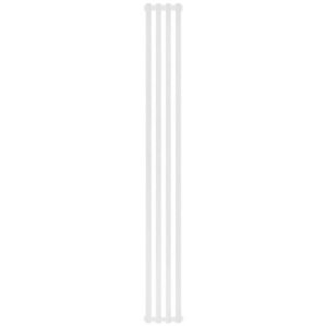 Алюминиевый радиатор отопления Stout SRA-2120-180004 Tonale 1800 4 секции белый RAL 9010