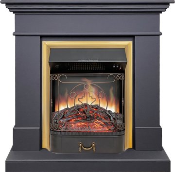 Каминокомплект Royal Flame California STD SFT с очагом Majestic FX Brass серый графит (разборный)