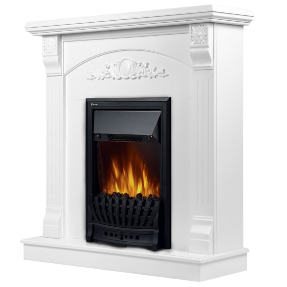 Каминокомплект Firelight Barocco Classic с очагом Electrolux EFP/P-1020LS белый