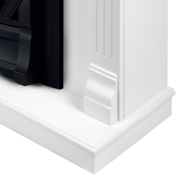 Каминокомплект Firelight Barocco Classic с очагом Electrolux EFP/P-1020LS белый