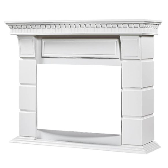 Изображение товара Портал для электрокамина Firelight Elegante 30 белый из МДФ и эмали Россия