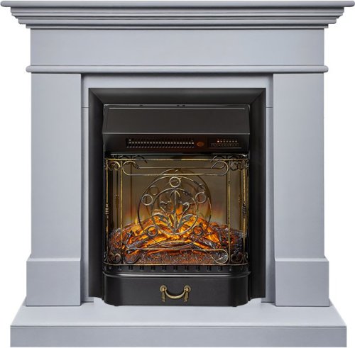 Каминокомплект Royal Flame California STD CRM (Разборный) с очагом Majestic FX M Black RC санд смоук — фото 1