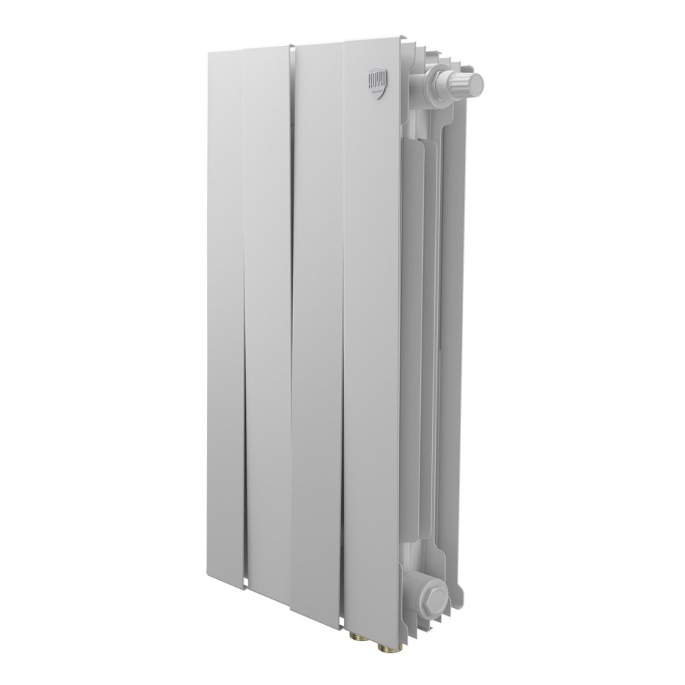Биметаллический радиатор отопления Royal Thermo PianoForte 500 белый VR80 4 секции