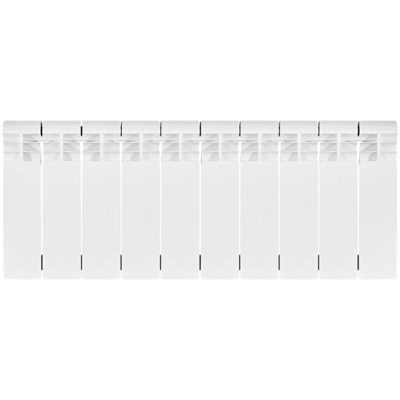 Изображение товара Биметаллический радиатор отопления Stout Vega 200 10 секций боковое подключение белый RAL 9016