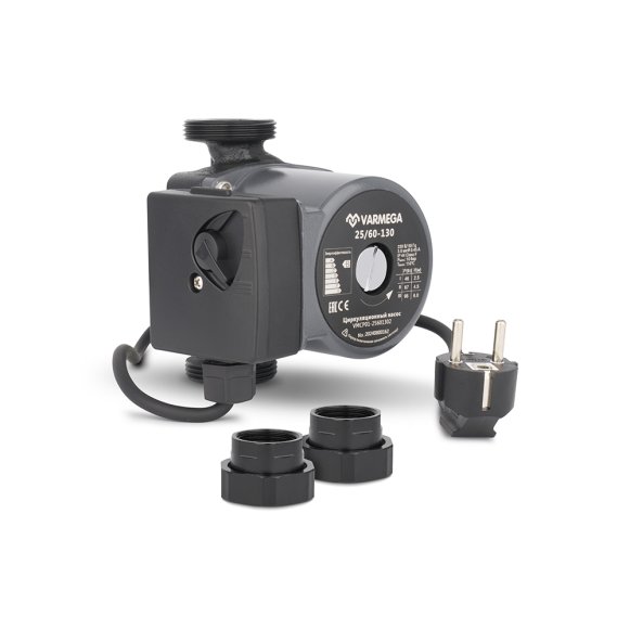 Циркуляционный насос VARMEGA 25/60-130 с гайками