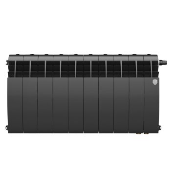 Биметаллический радиатор отопления Royal Thermo BiLiner 350 Noir Sable VR80 10 секций