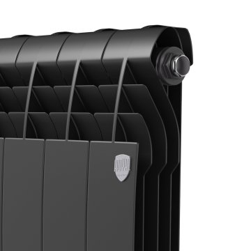 Биметаллический радиатор отопления Royal Thermo BiLiner 350 Noir Sable VR80 10 секций