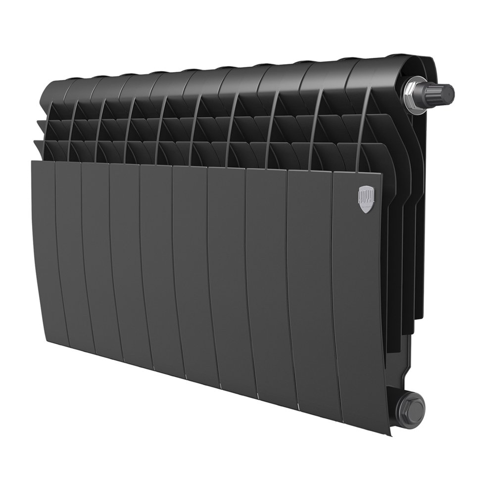 Биметаллический радиатор отопления Royal Thermo BiLiner 350 Noir Sable VR80 10 секций