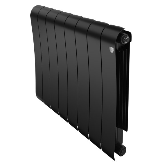 Изображение товара Биметаллический радиатор Royal Thermo Infinity 8 секций черный для эффективного отопления