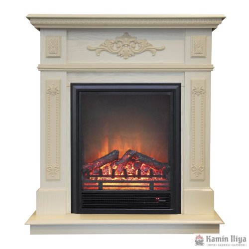 Каминокомплект RealFlame Lilian STD/EUG WT с очагом Eugene Каминокомплект RealFlame Lilian STD/EUG WT с очагом Eugene
