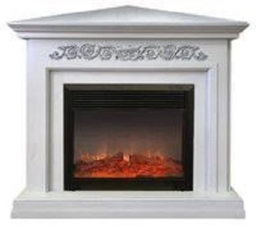 Каминокомплект RealFlame Leticia Corner 26 WT с очагом Moonblaze Deluxe