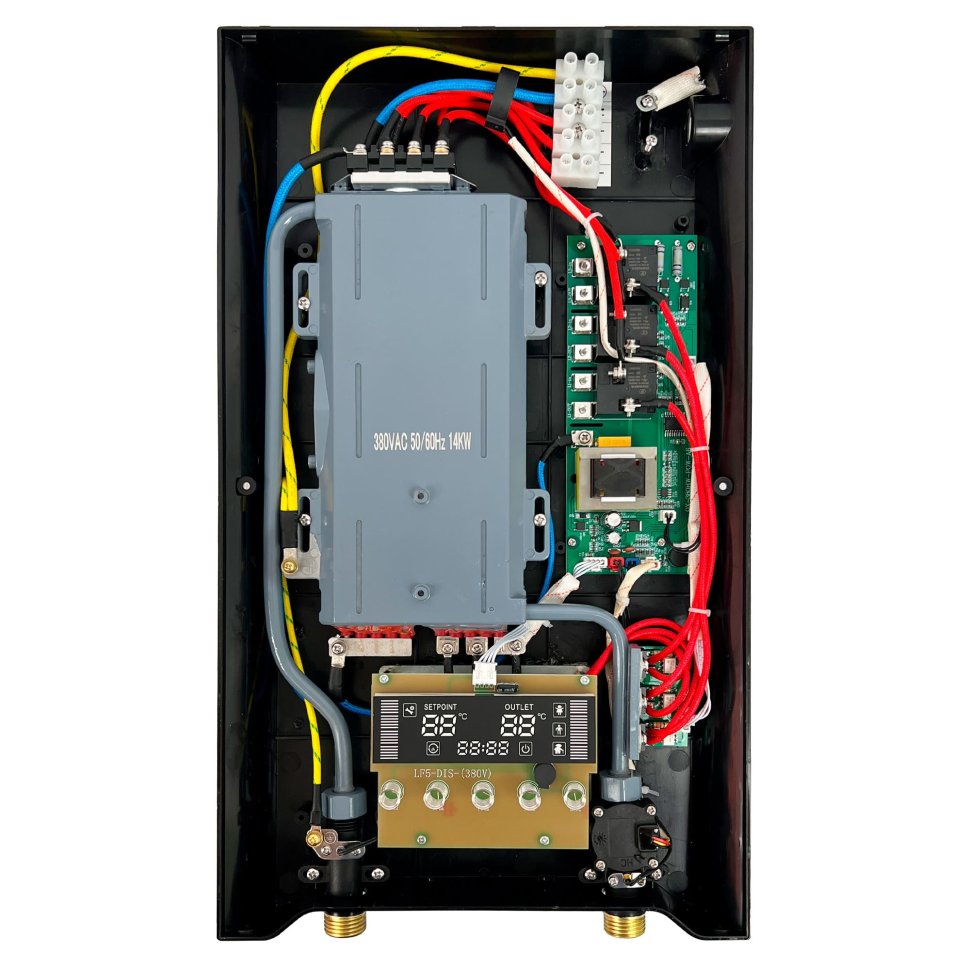 Проточный электрический водонагреватель Primoclima Integra 14 кВт черный — фото 5