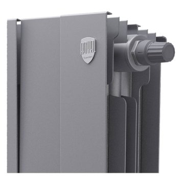 Биметаллический радиатор отопления Royal Thermo PianoForte 500 VDR80 8 секций Silver Satin