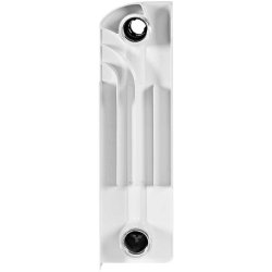 Биметаллический радиатор отопления Stout Vega 200 12 секций боковое подключение белый RAL 9016