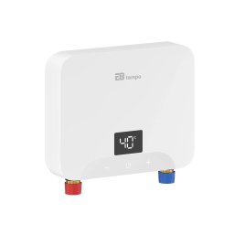 Проточный электрический водонагреватель E8 tempo KLE60 белый пластик