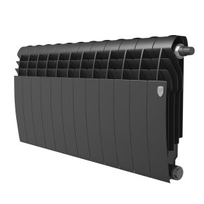 Биметаллический радиатор отопления Royal Thermo BiLiner 350 Noir Sable VR80 12 секций