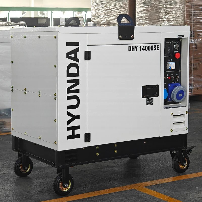 Дизельный электрогенератор Hyundai DHY 14000SE