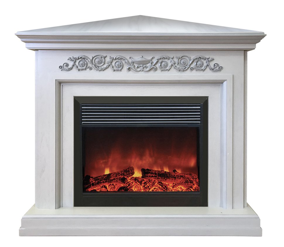 Каминокомплект RealFlame Leticia Corner 26 WT с очагом MoonBlaze LUX Black Каминокомплект RealFlame Leticia Corner 26 WT с очагом MoonBlaze LUX Black