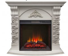 Каминокомплект RealFlame Athena GR STD/EUG/25/25&#039;5 WT с очагом Sparta 25,5 LED