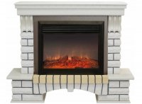 Каминокомплект RealFlame Country 26 WT с очагом Moonblaze Deluxe