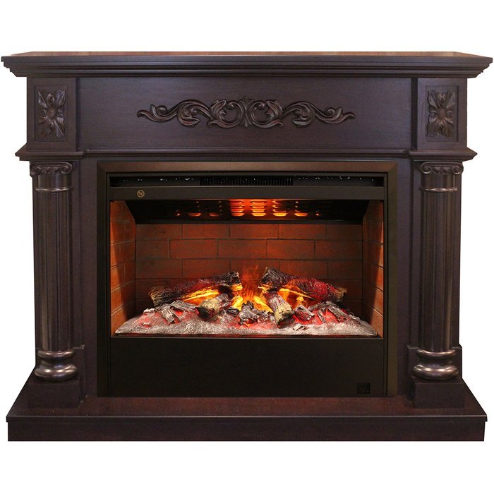 Каминокомплект RealFlame Silvia 26 AO с очагом 3D Helios 26 Каминокомплект RealFlame Silvia 26 AO с очагом 3D Helios 26