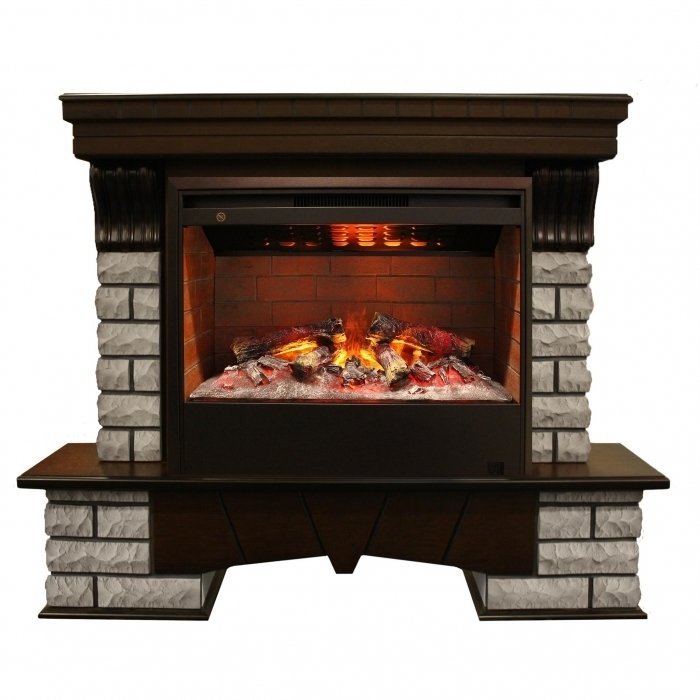 Каминокомплект RealFlame Country Rock 26 AO с очагом 3D Helios 26 Каминокомплект RealFlame Country Rock 26 AO с очагом 3D Helios 26