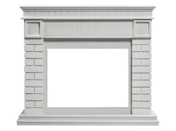 Портал Firelight Bricks 30 камень белый/белая эмаль