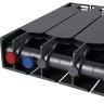 Биметаллический радиатор отопления Rifar Supremo Ventil SVR 350 14 секций нижнее правое подключение титан