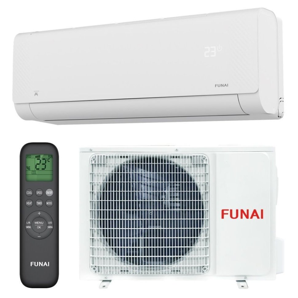 Сплит-система Funai RAC-SG25HPD02/S / RAC-SG25HPD02/U Shogun — фото 6