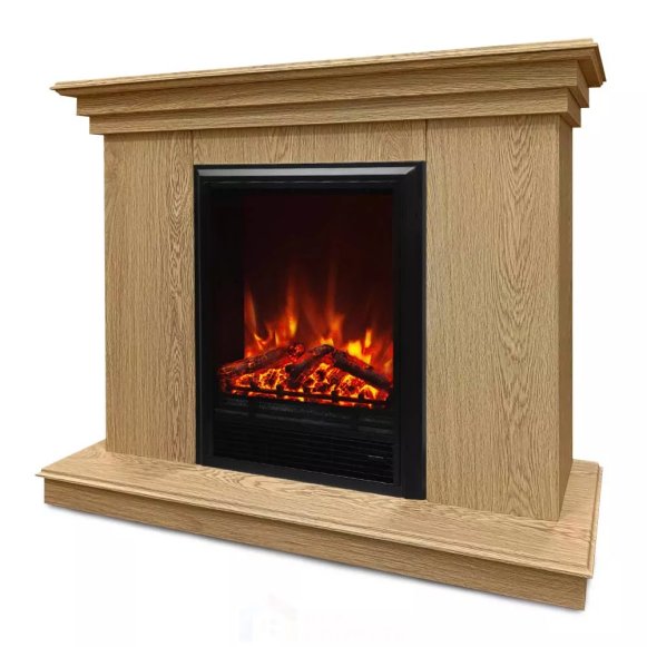 Каминокомплект Хорошие Камины Марс с очагом RealFlame Eugene сосна