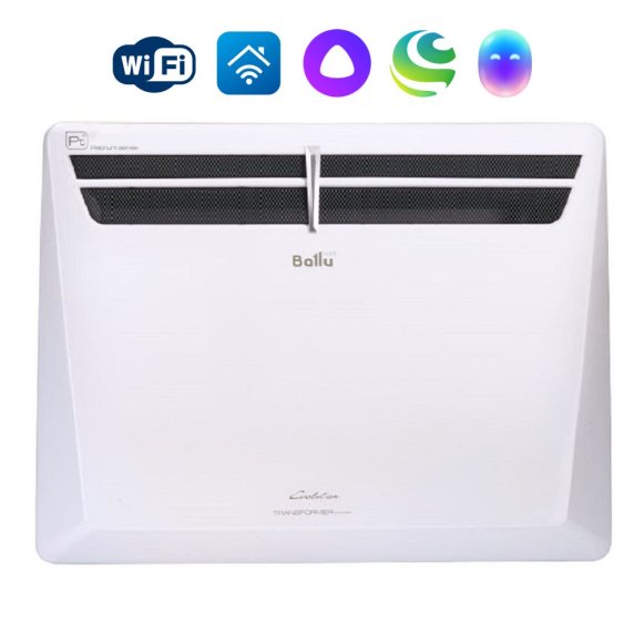 Изображение товара Электрический конвектор Ballu Transformer с Wi-Fi управление 1 кВт