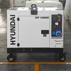 Дизельный электрогенератор Hyundai DHY 14000SE-3