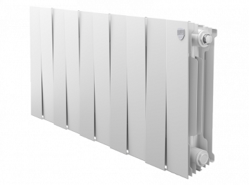 Биметаллический радиатор отопления Royal Thermo PianoForte 300 10 секций Bianco Traffico