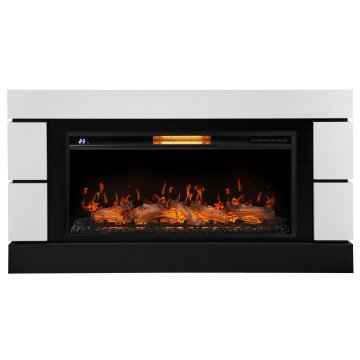 Каминокомплект Royal Thermo Aurora RTFP/P-AR40LS портал Moderno 42/40/36 белый р/в