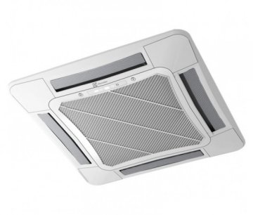 Внутренний кассетный блок мультизональной системы VRF Electrolux ESVMC4-SF-112S + панель Step Free