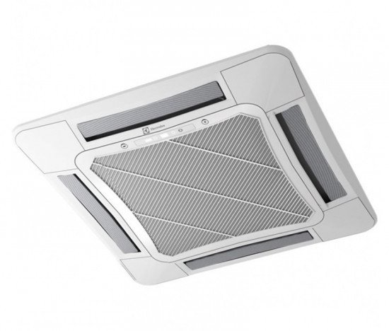 Внутренний кассетный блок мультизональной системы VRF Electrolux ESVMC4-SF-112S + панель Step Free