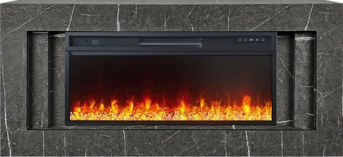Каминокомплект Royal Flame Line с очагом Vision 42 LED Stone Touch серый — фото 1