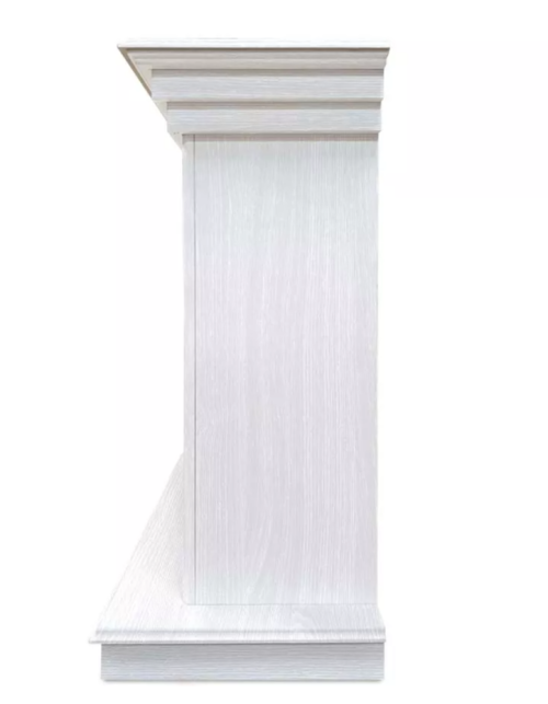 Каминокомплект Хорошие Камины Марс с очагом Royal Flame Fobos FX M Black белое дерево — фото 3