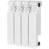 Биметаллический радиатор отопления Stout Vega 350 4 секции боковое подключение белый RAL 9016